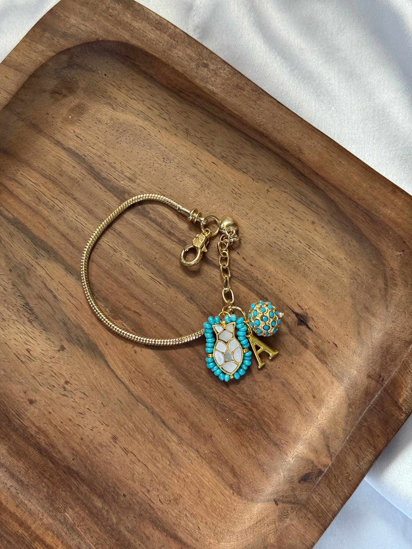 Charm Personalised Bracelet/Rakhi