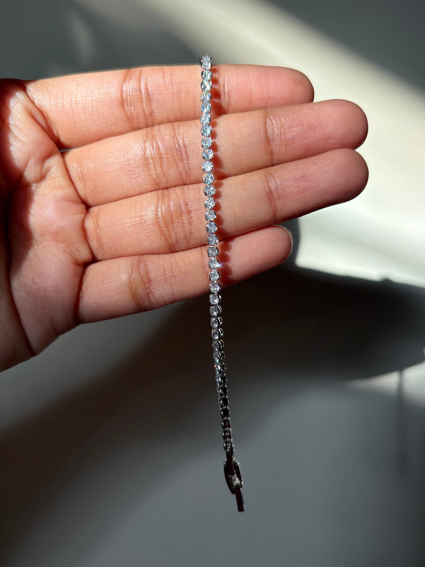 Sleek Tennis Bracelet