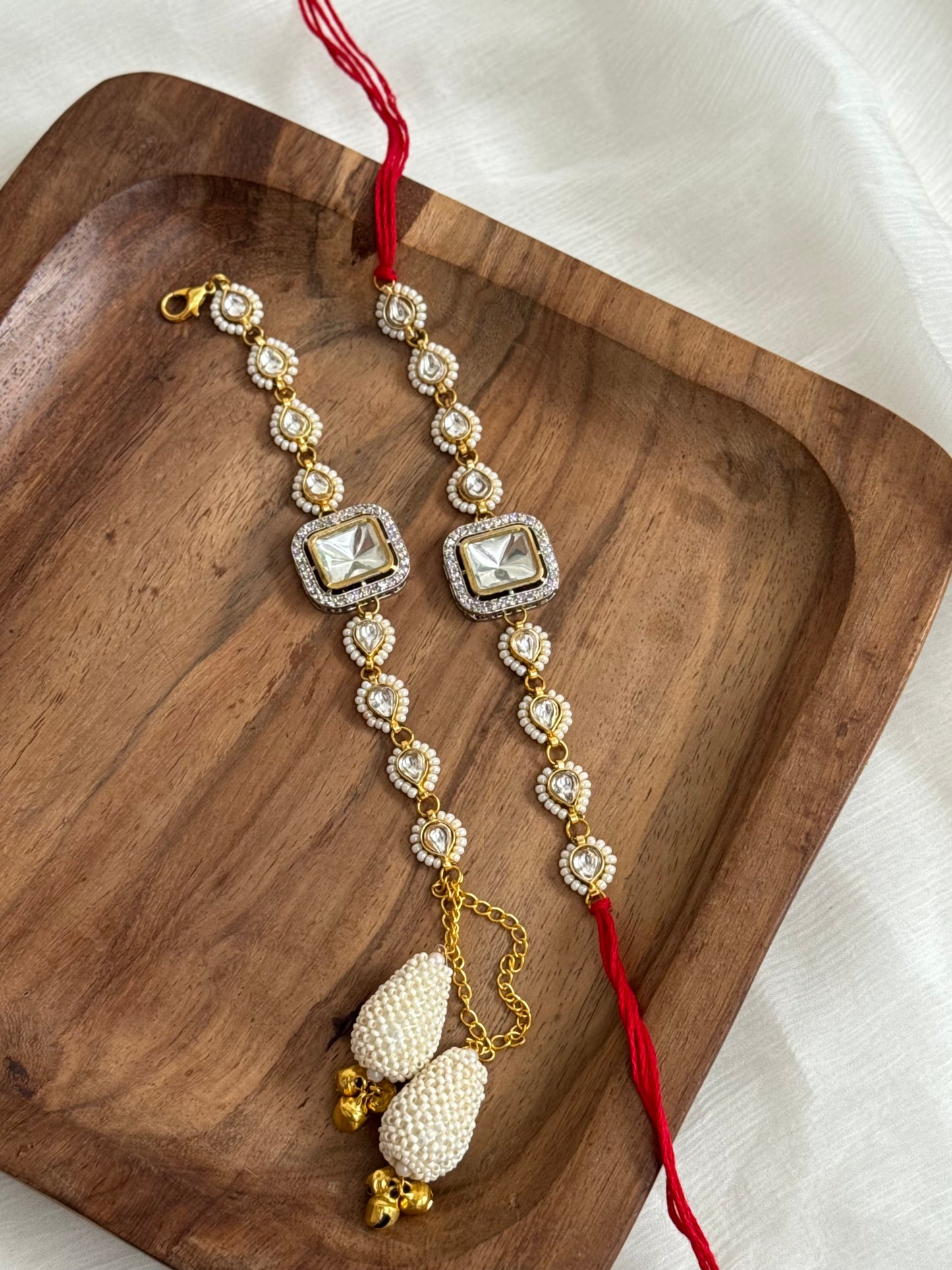 American Diamond Rakhi
