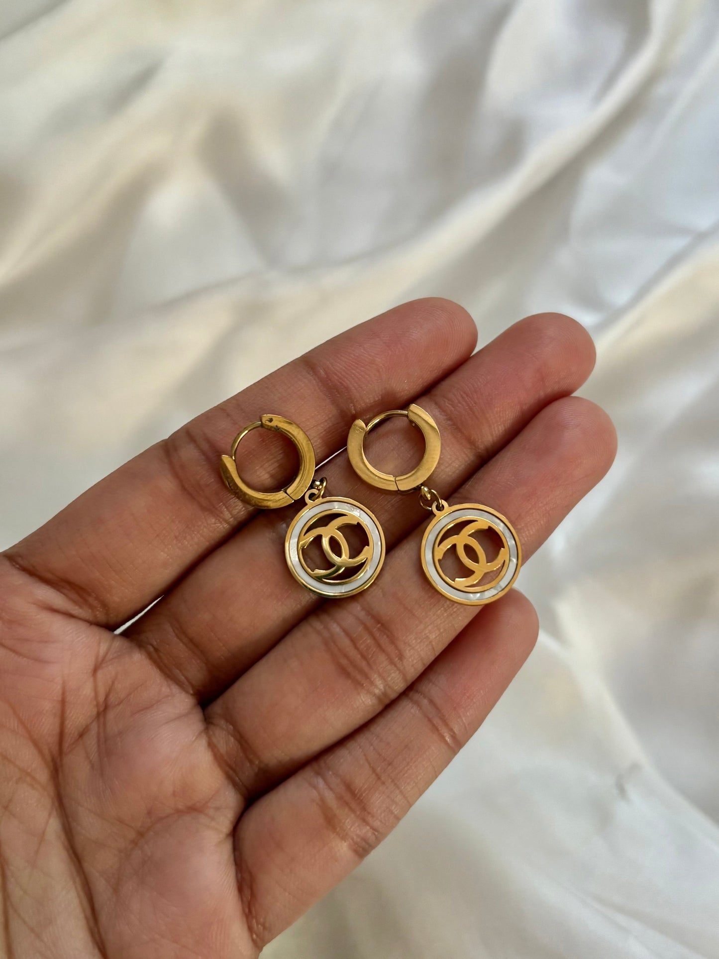 Chanel Mini Hoops