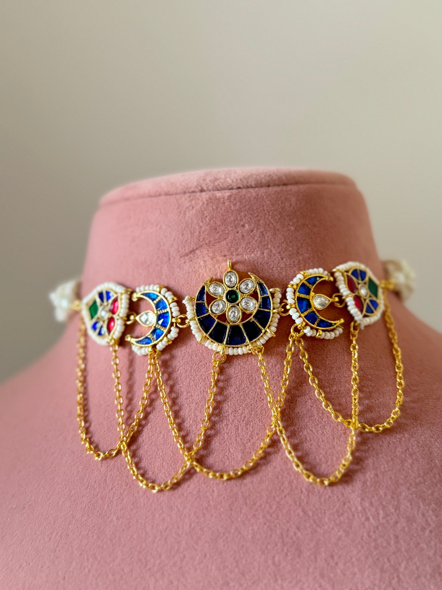 Rangeen Choker Set