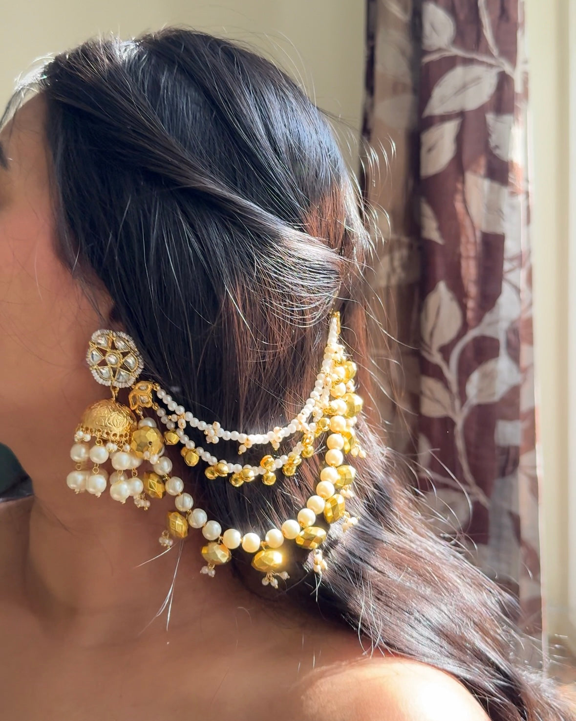 Swarn Strings Jhumka