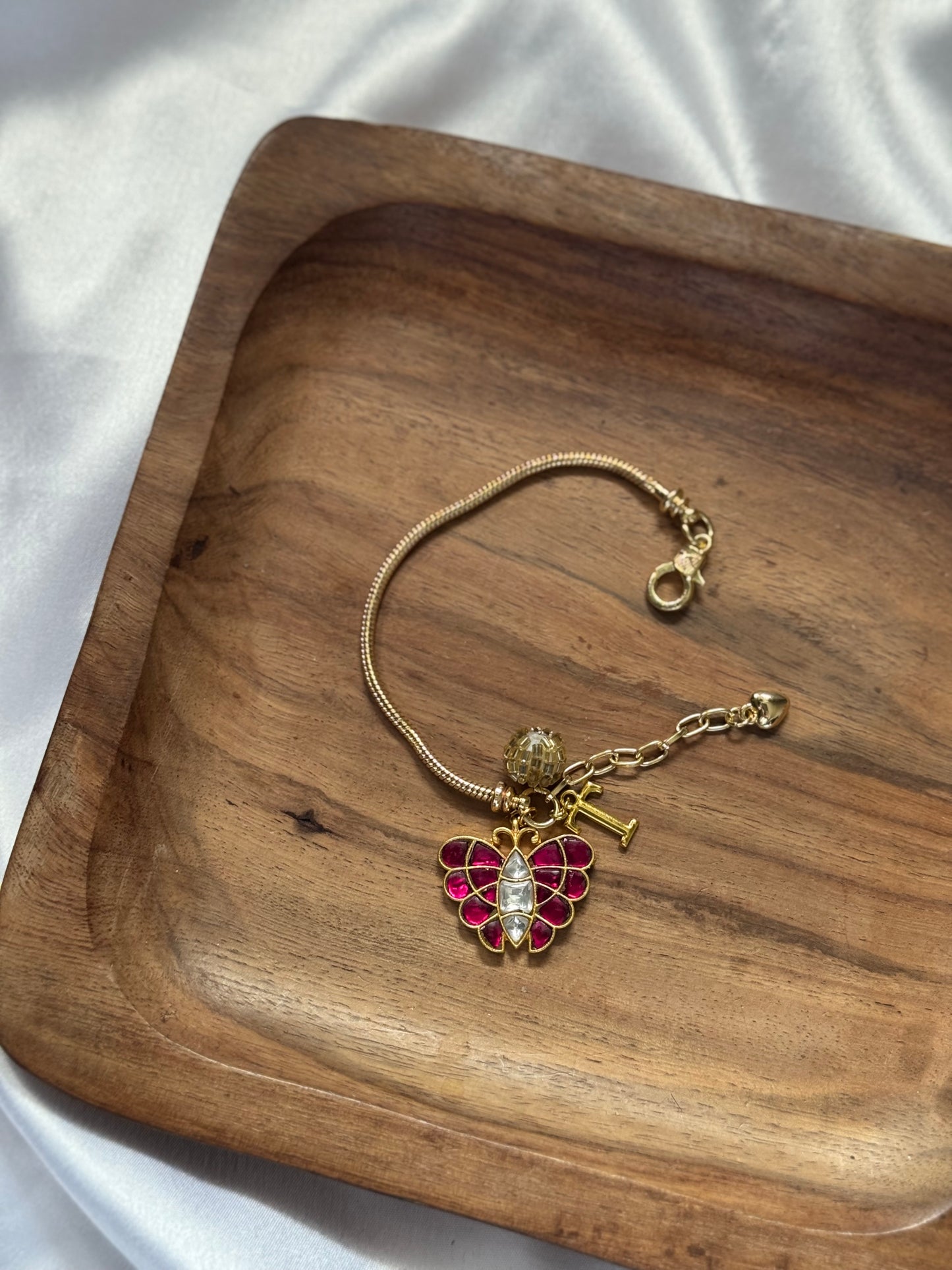 Charm Personalised Bracelet/Rakhi