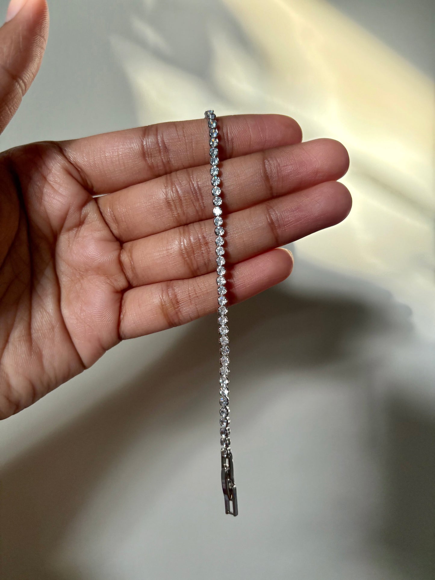 Sleek Tennis Bracelet