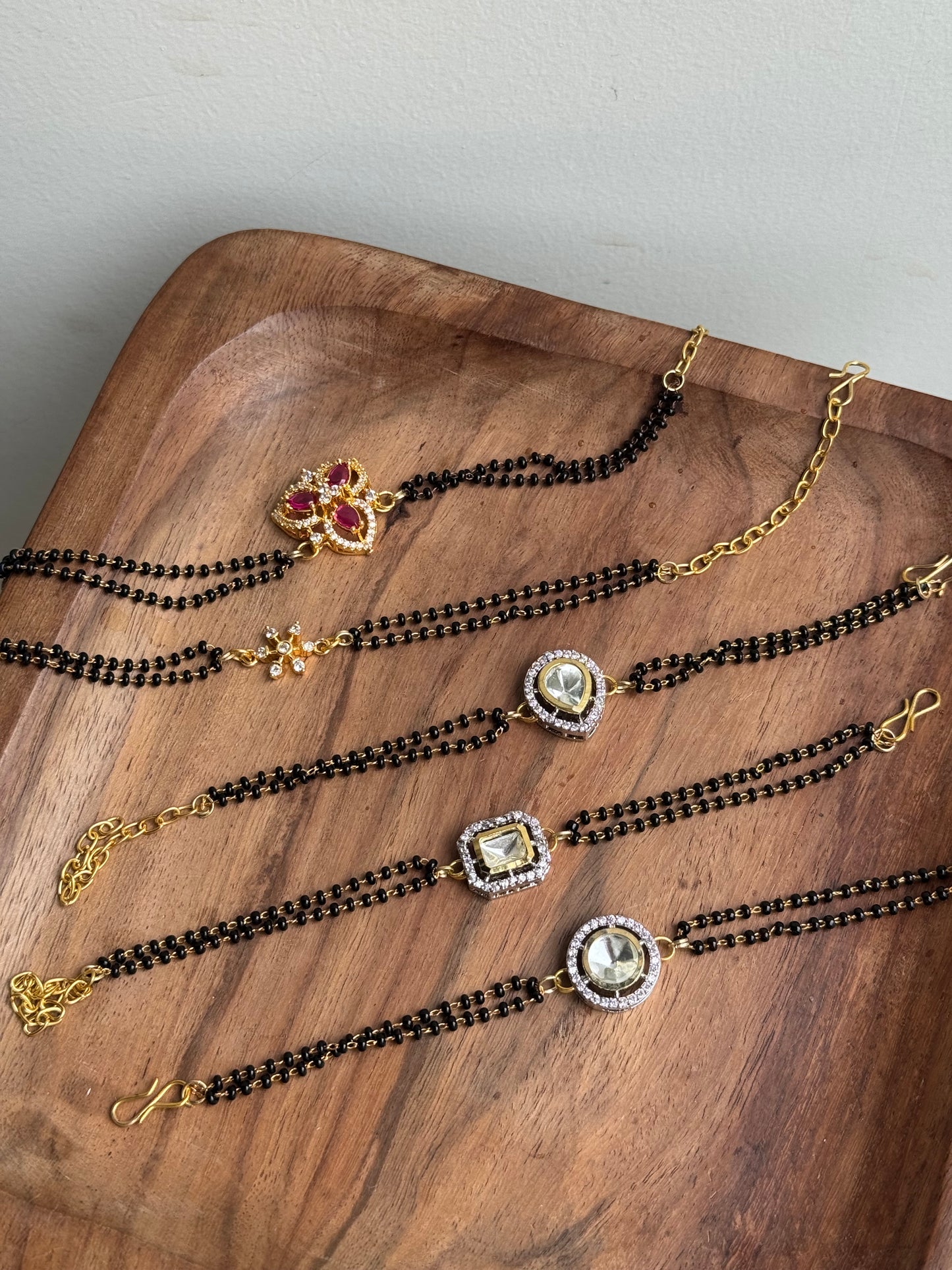 Nazar Polki Rakhi Bracelet
