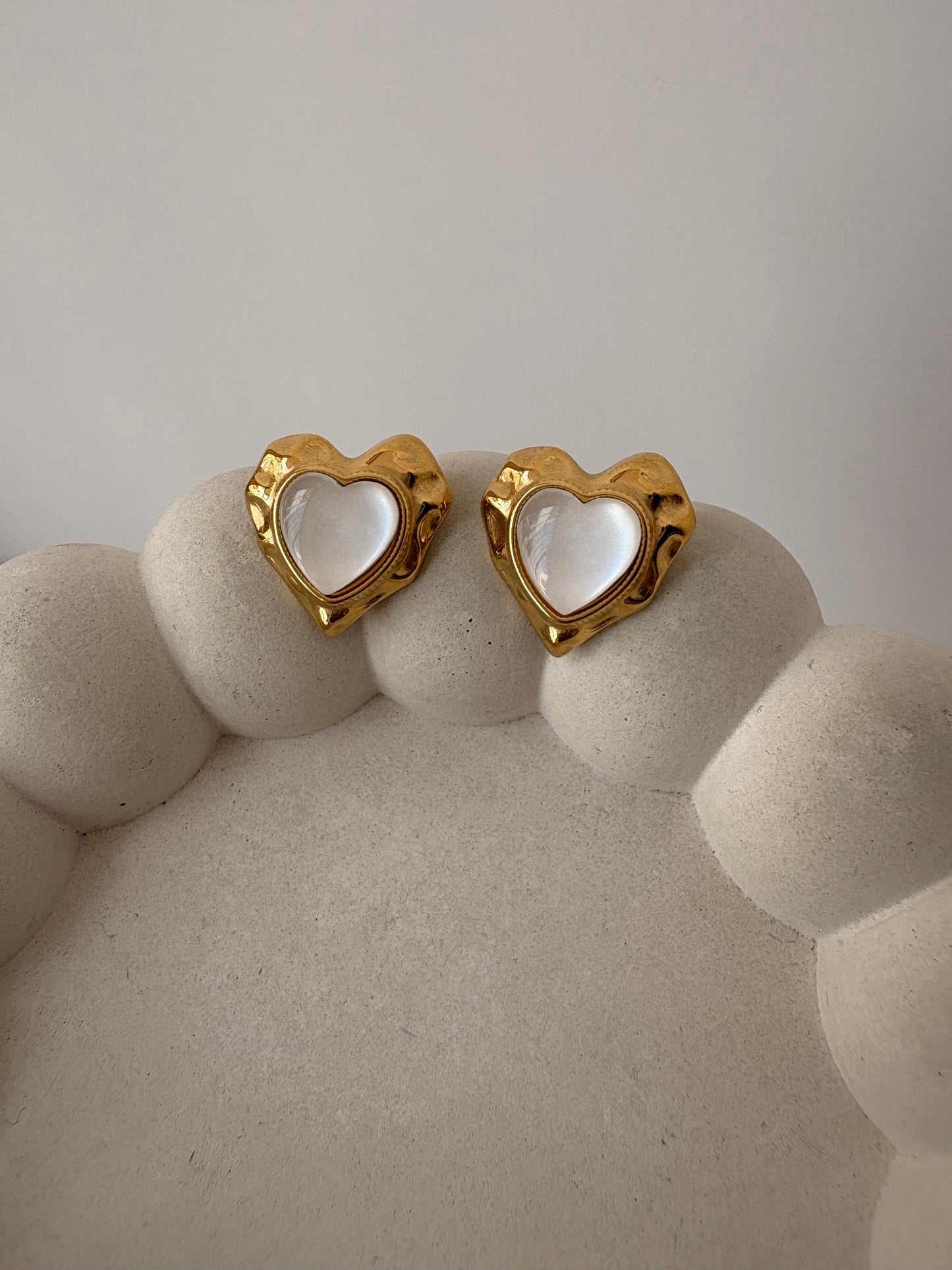 Glamour Heart Earrings