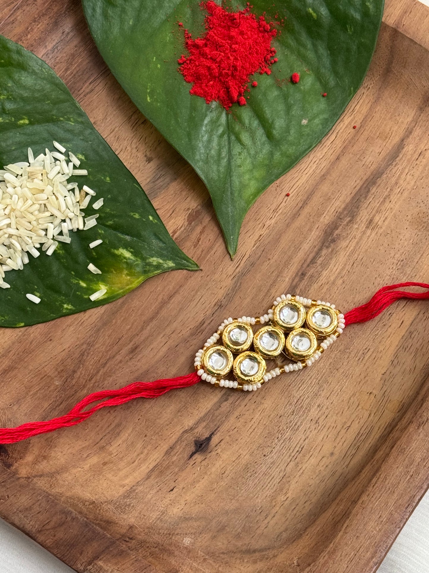 Unisex Kundan Rakhi