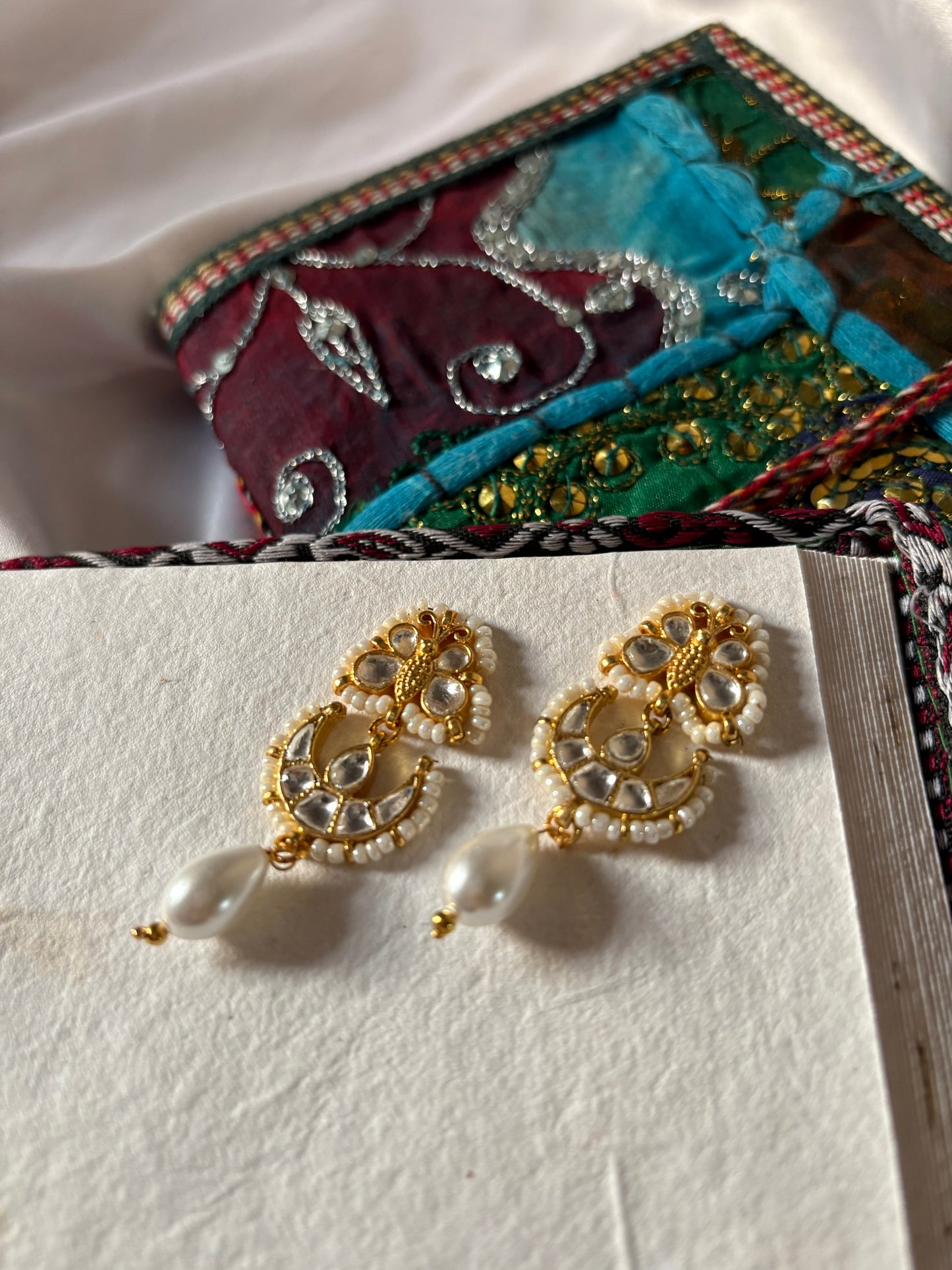 Butterfly Chand Earrings