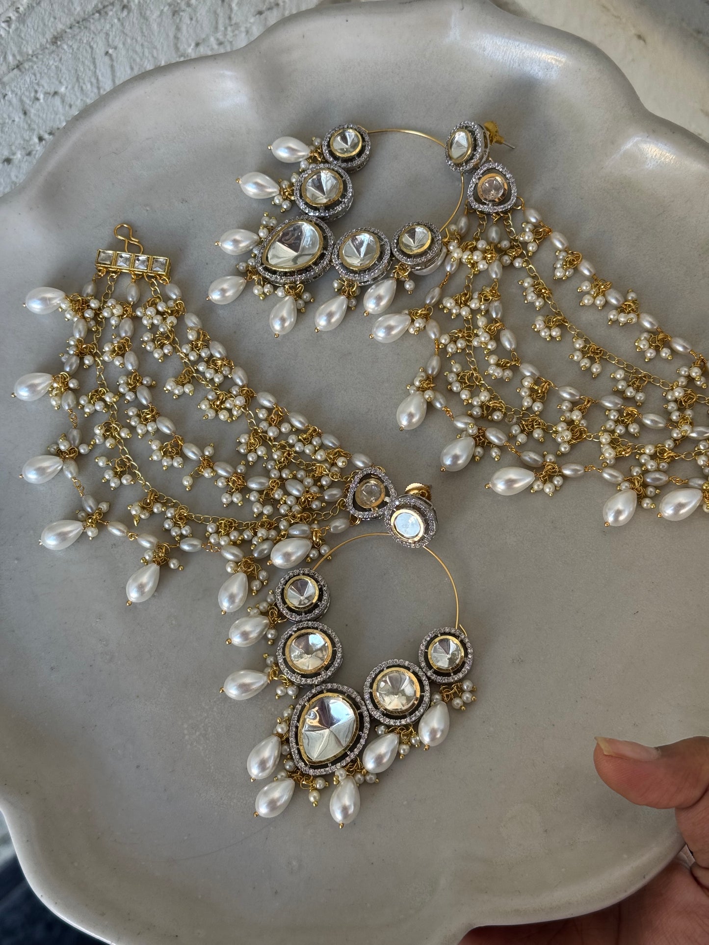 Maren Statement String Earrings