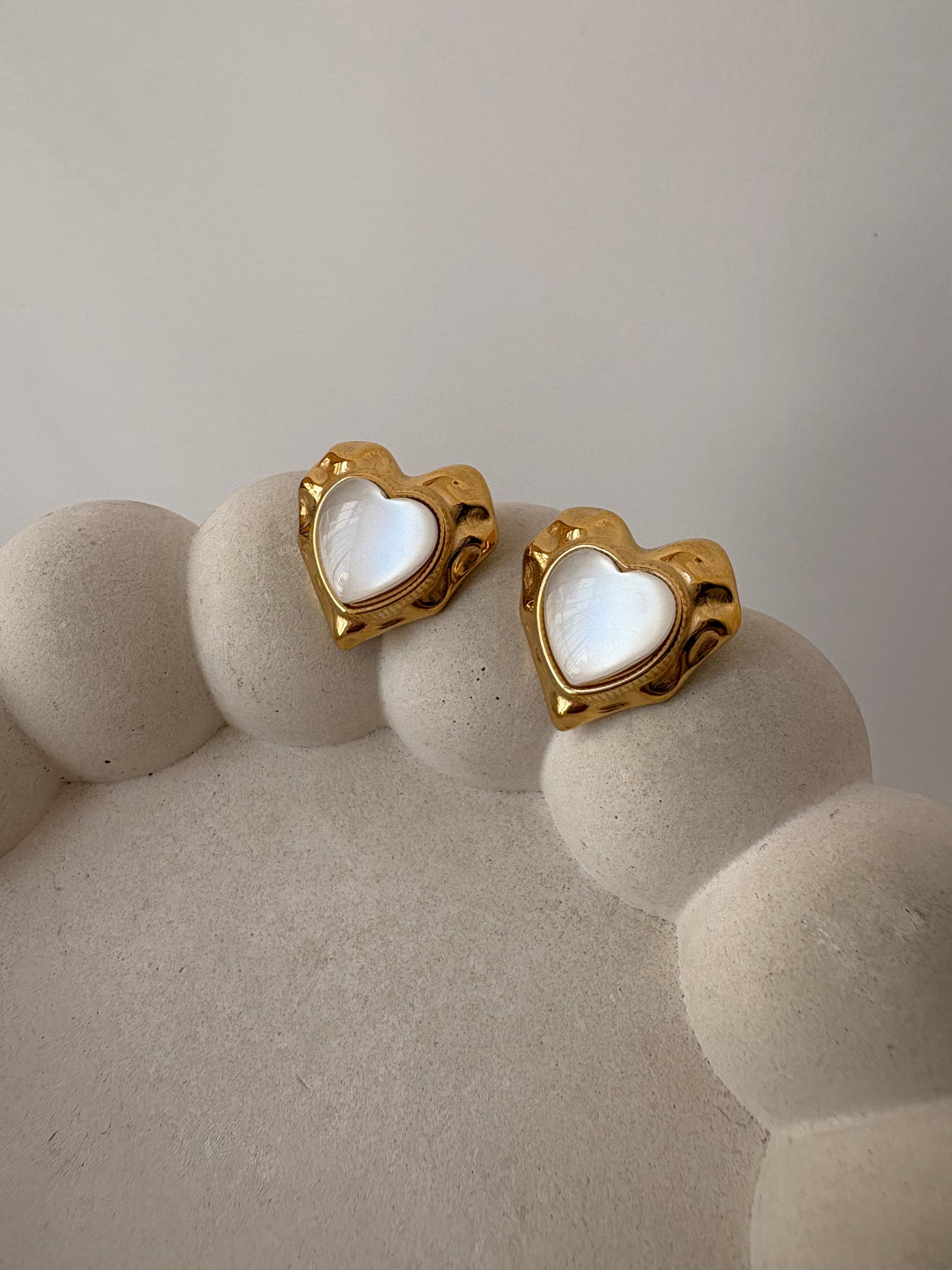 Glamour Heart Earrings