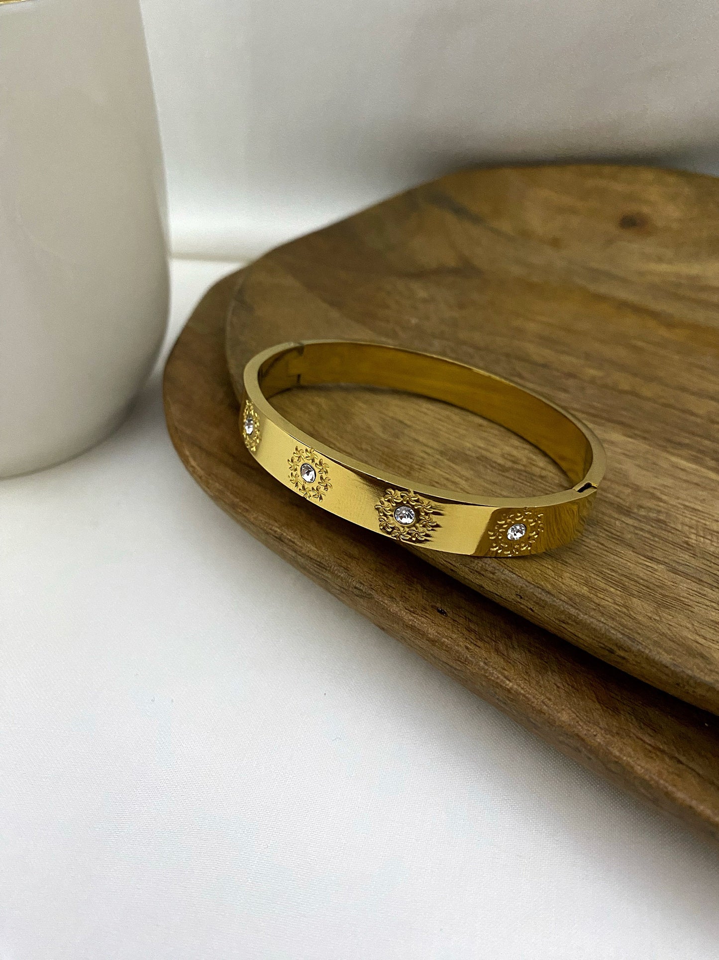 Broad Winter Bracelet