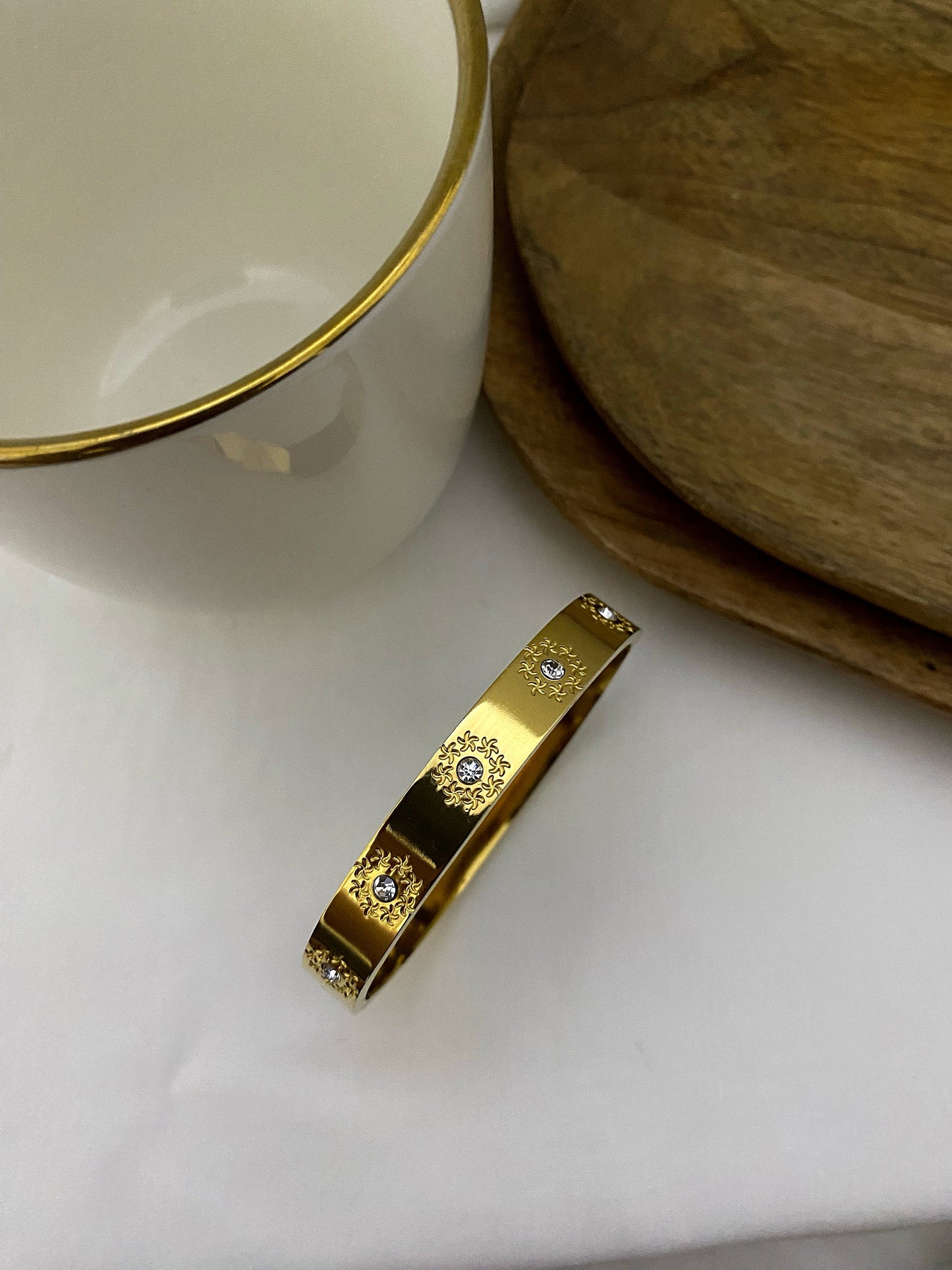 Broad Winter Bracelet