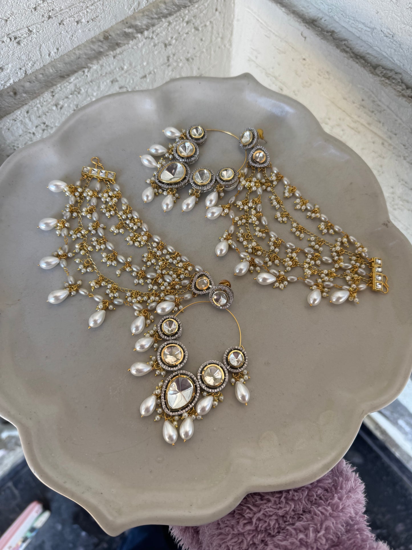 Maren Statement String Earrings