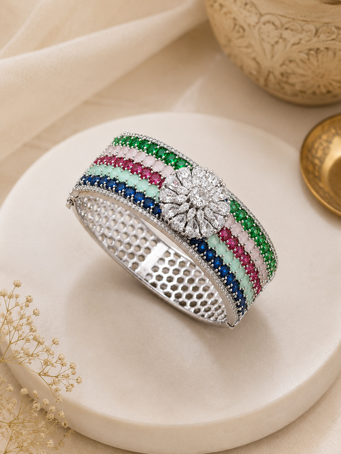 Rainbow Bloom Bracelet