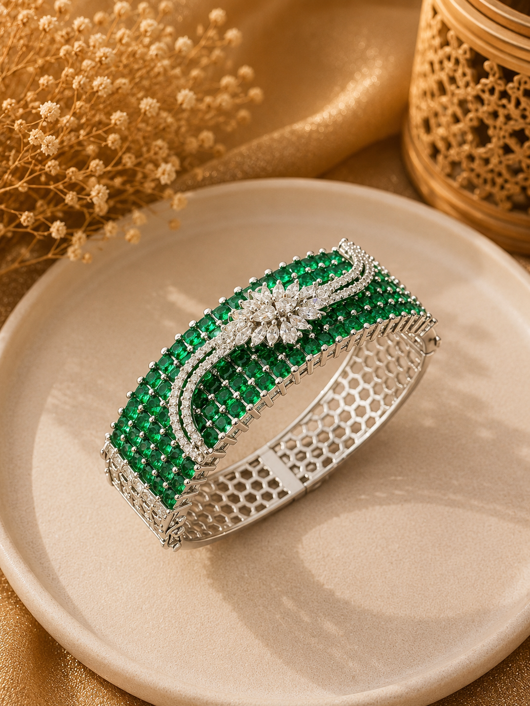 Emerald Grace Bracelet