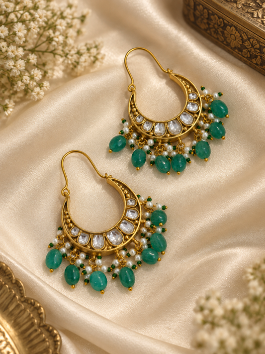 Lutf Dual Color Chandbali