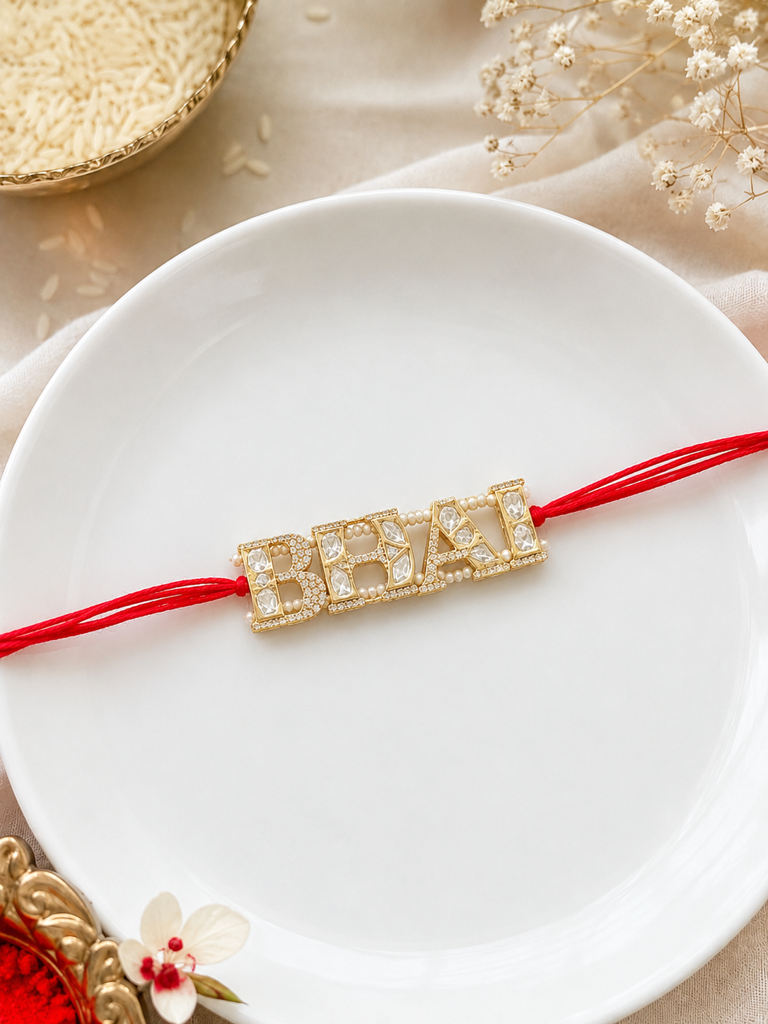 Bhai Zircon Rakhi