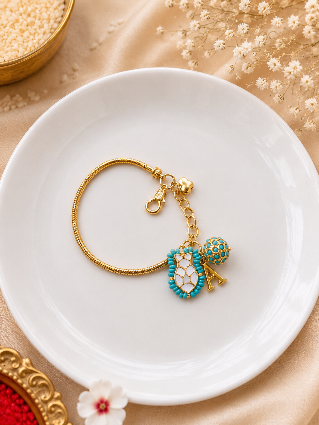 Fish Personalised Rakhi Bracelet