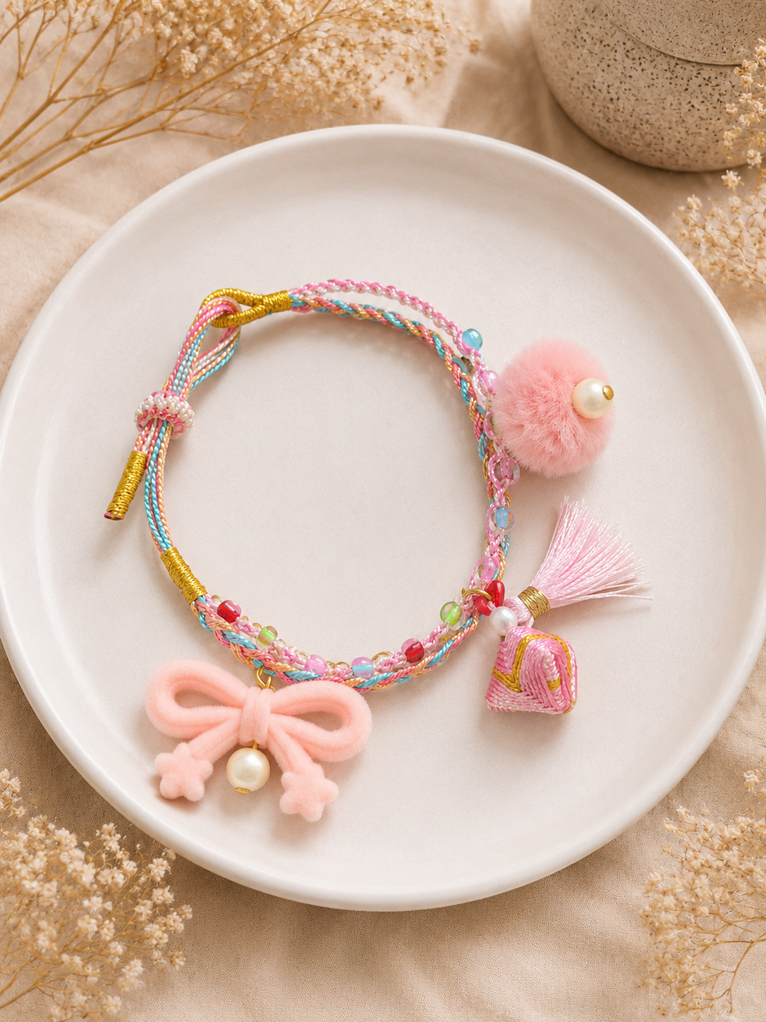 Cotton Candy Bracelet