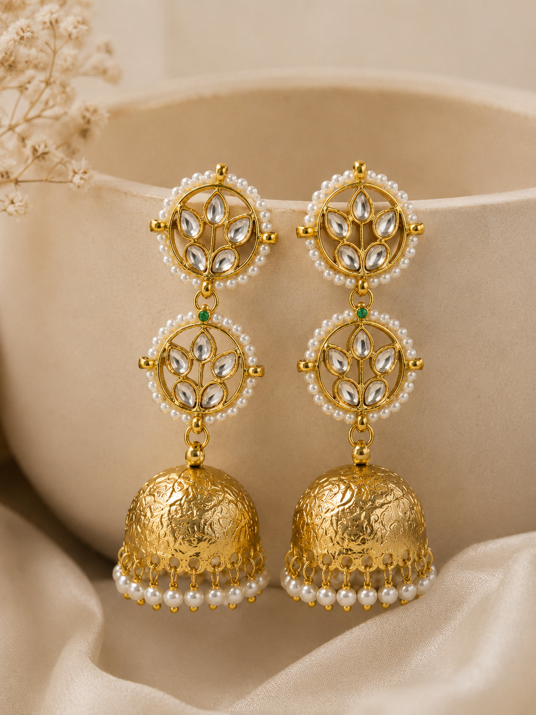Kiran Long Jhumkas