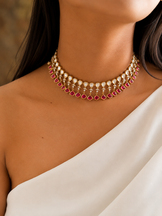 Mannat Necklace Set