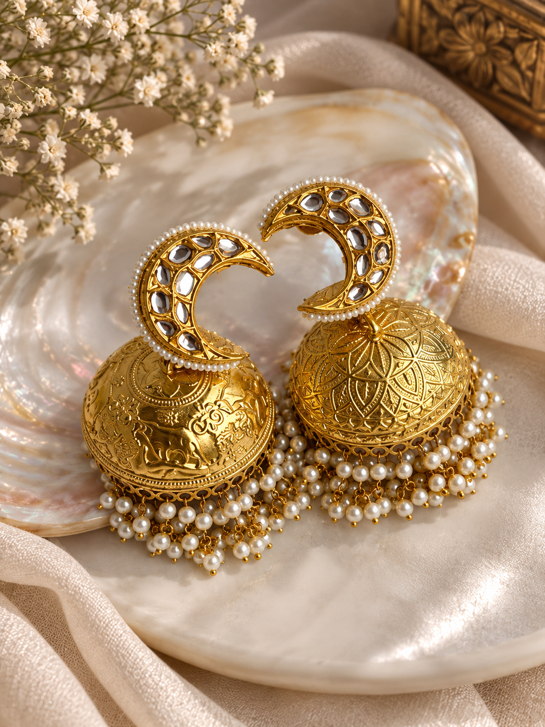 Half Moon Jhumka
