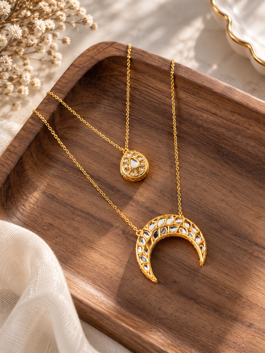 Double Layer Chand Necklace