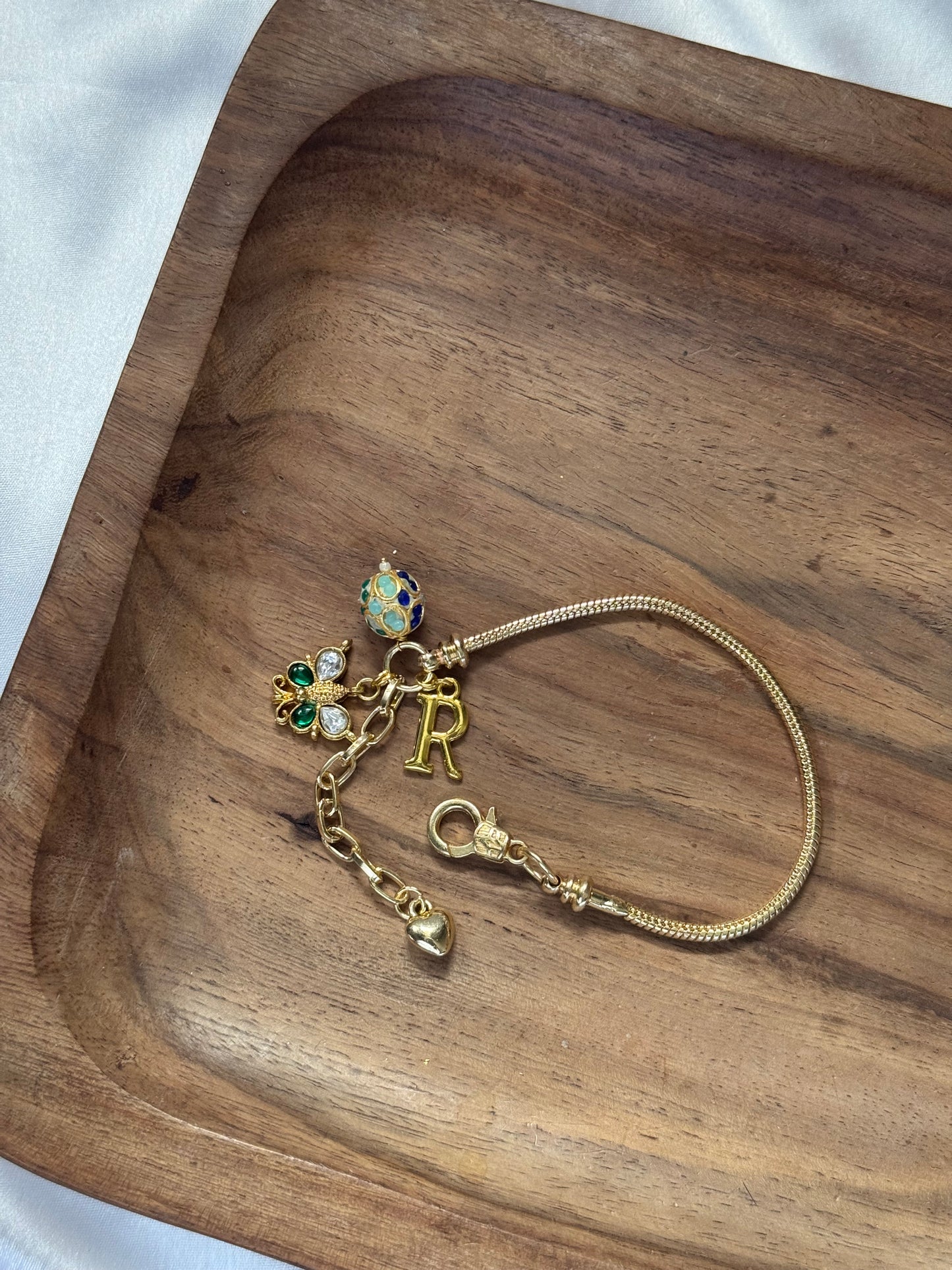 Charm Personalised Bracelet/Rakhi
