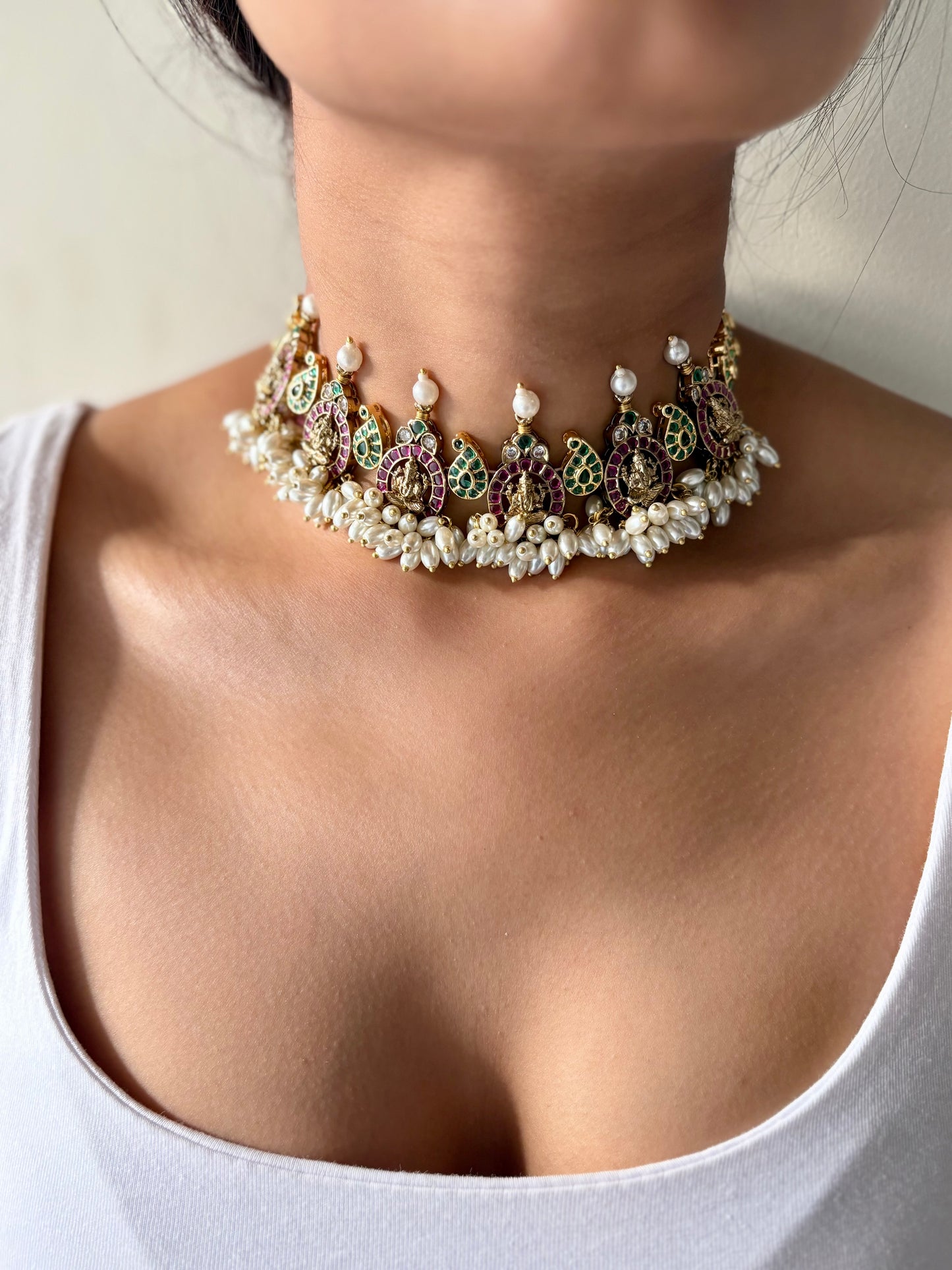 Ganesha Antique Choker