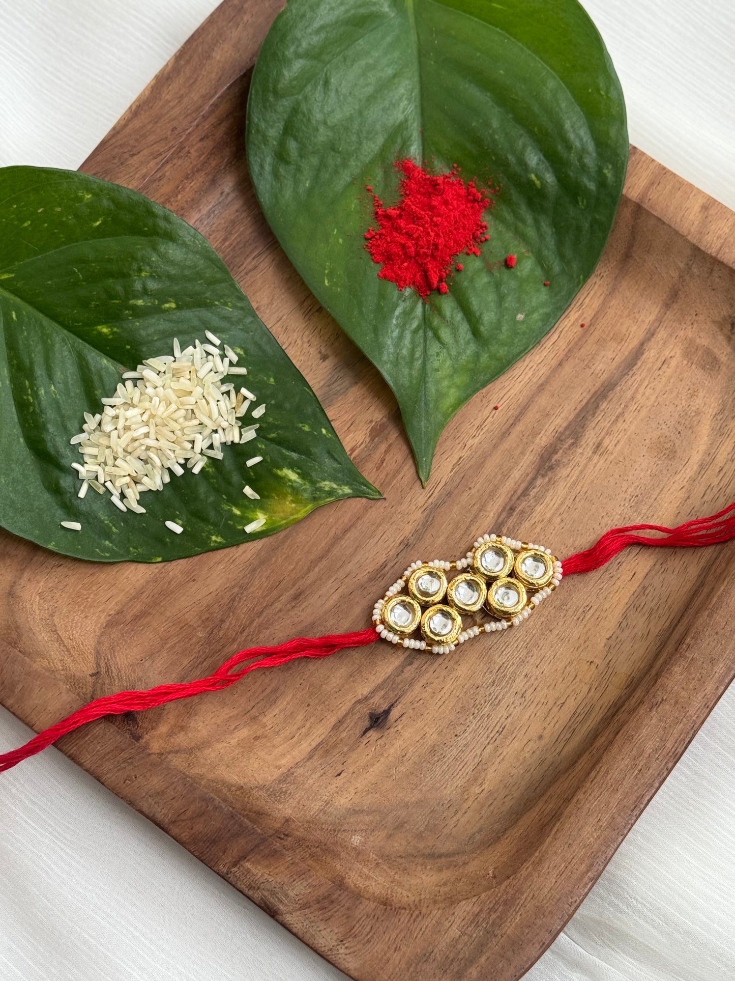 Unisex Kundan Rakhi