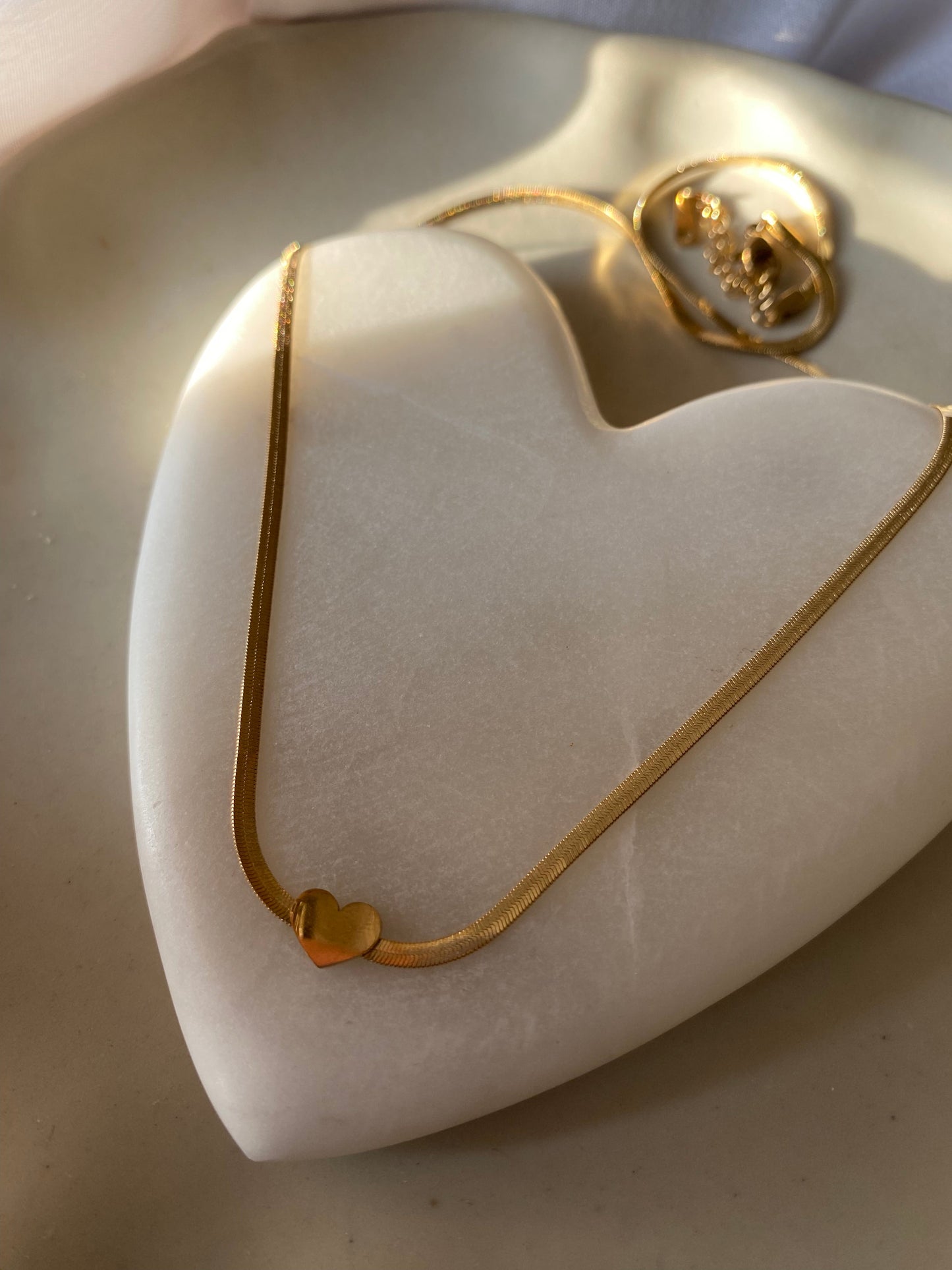 Heart Snake Chain