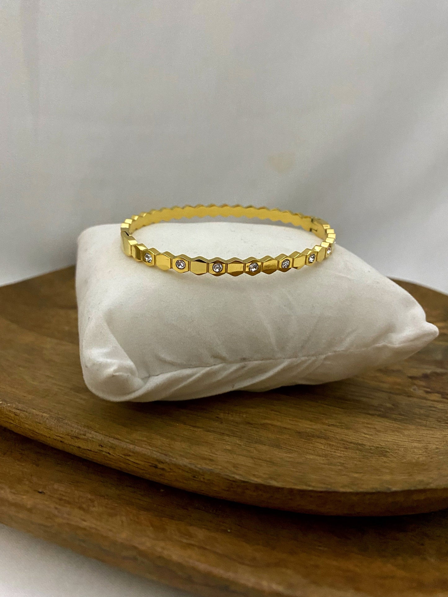 Hexa Studded Bracelet