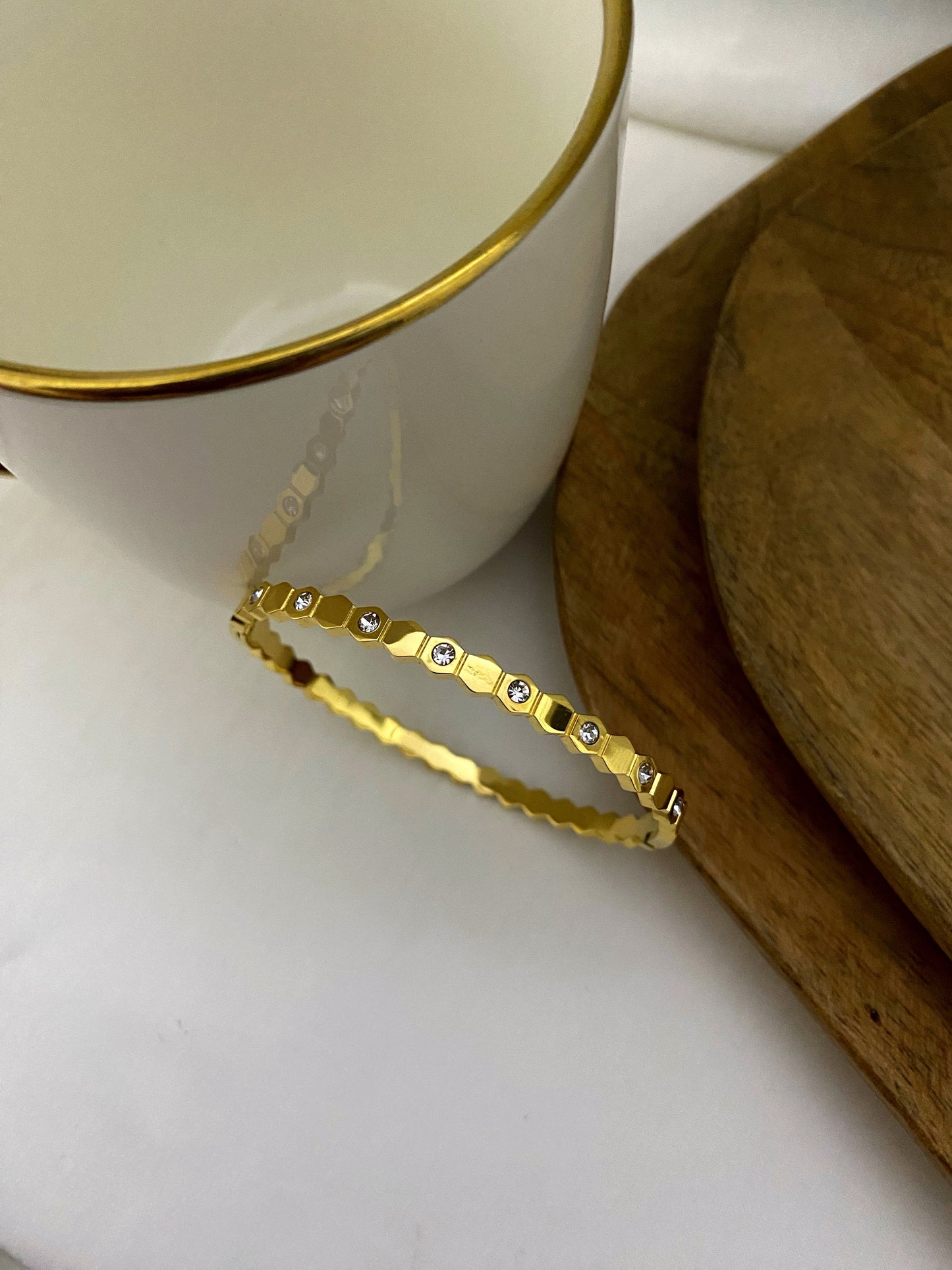 Hexa Studded Bracelet