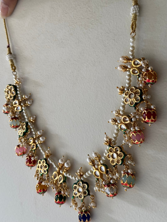 Zari Pearl Necklace