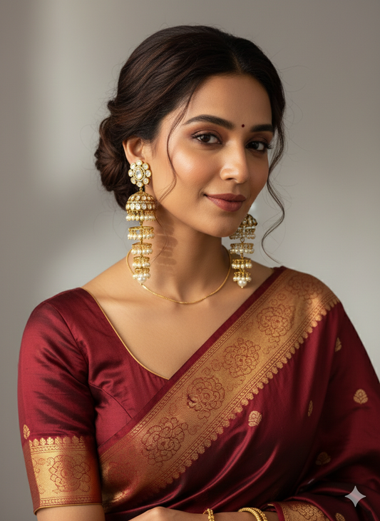 Tajra Jhoomar Earrings