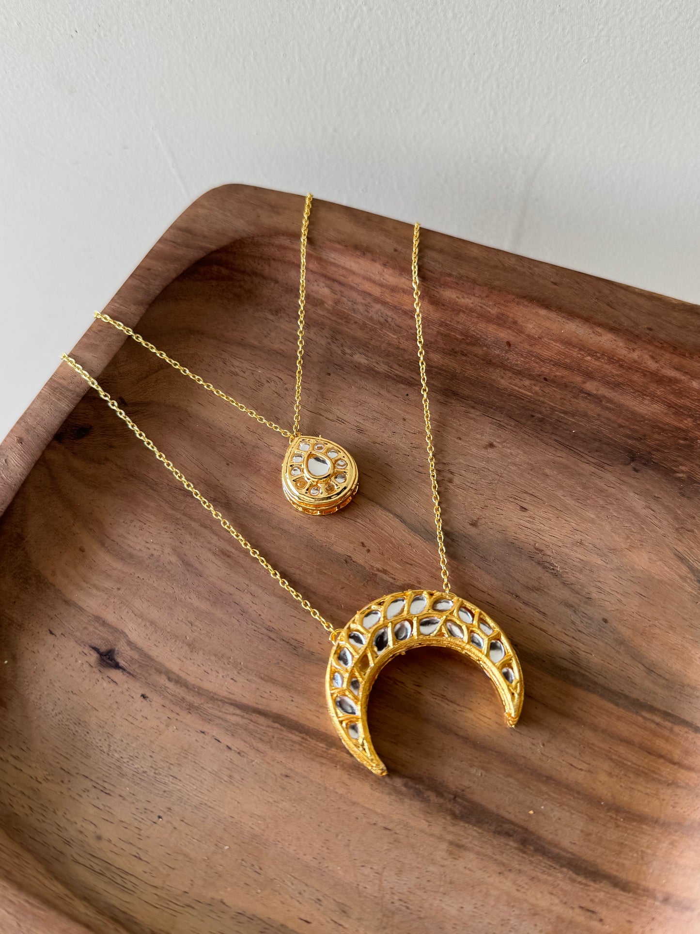 Double Layer Chand Necklace