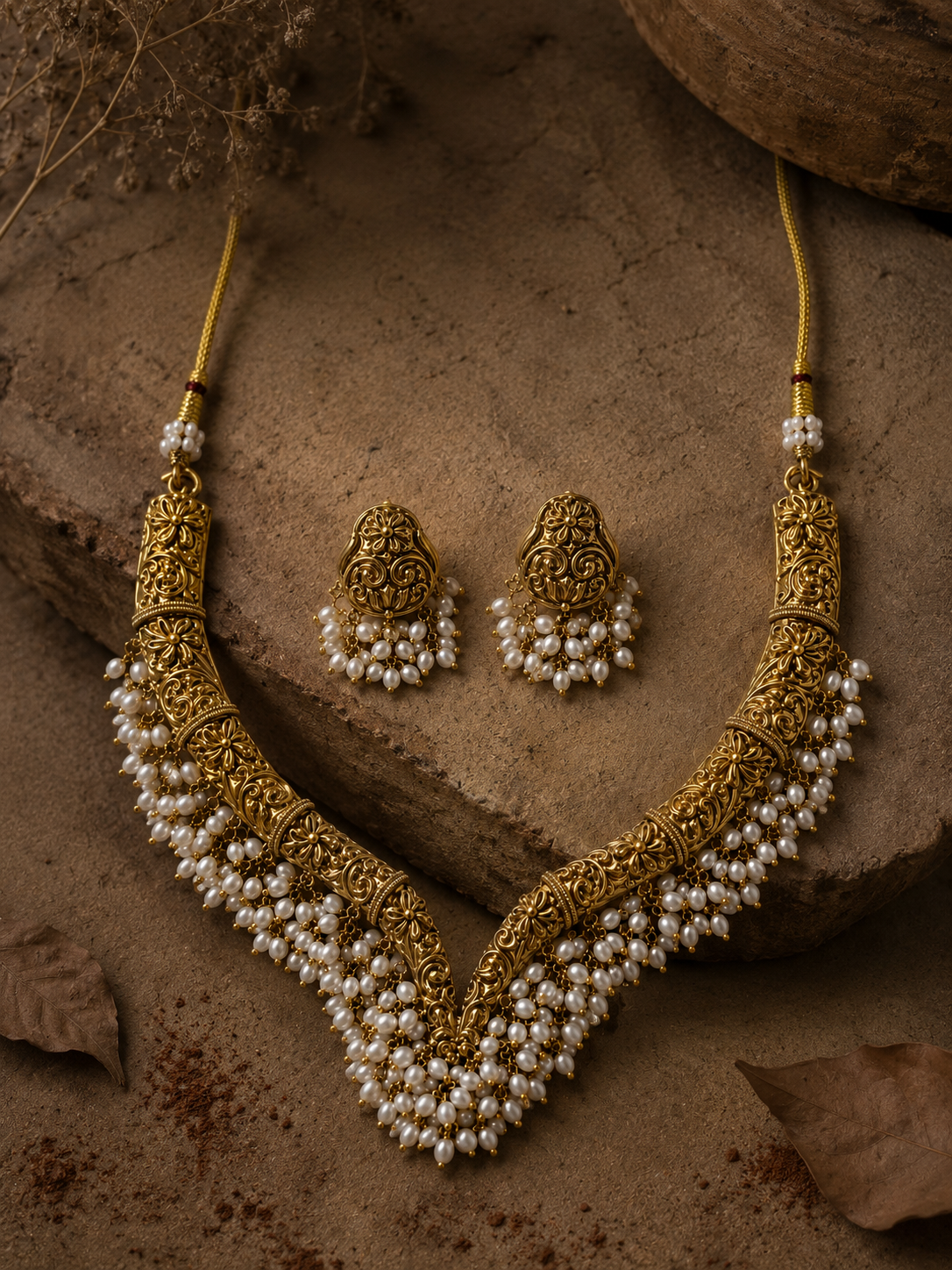 Rutvi Necklace Set