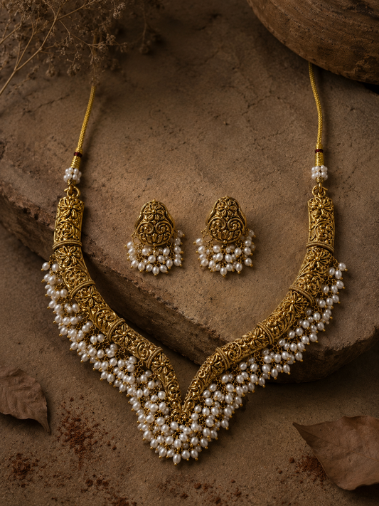 Rutvi Necklace Set
