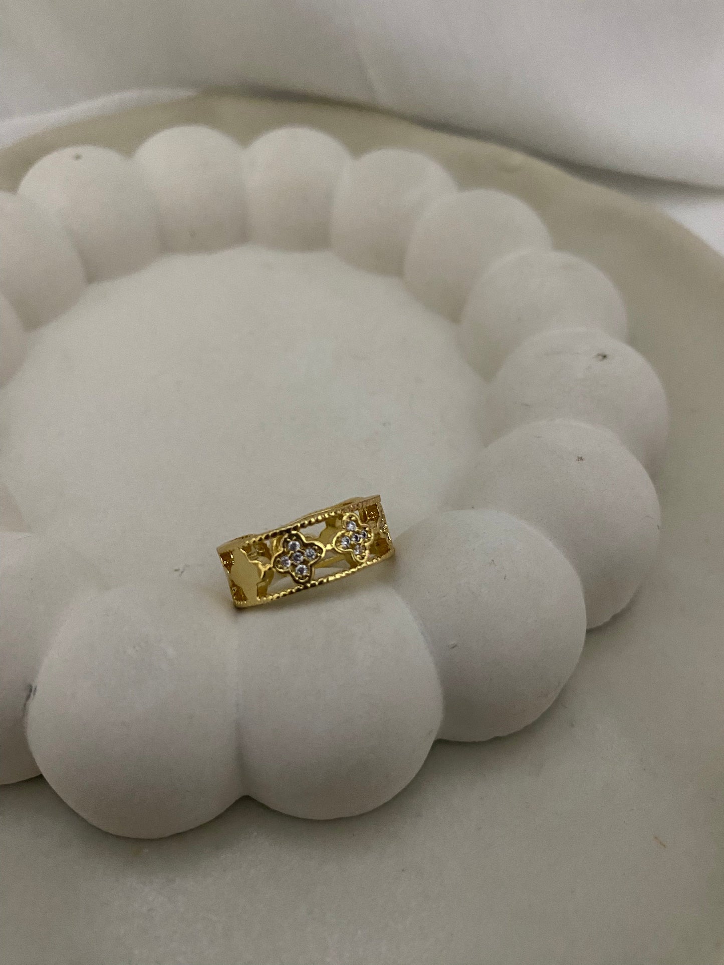 LV Studded Ring