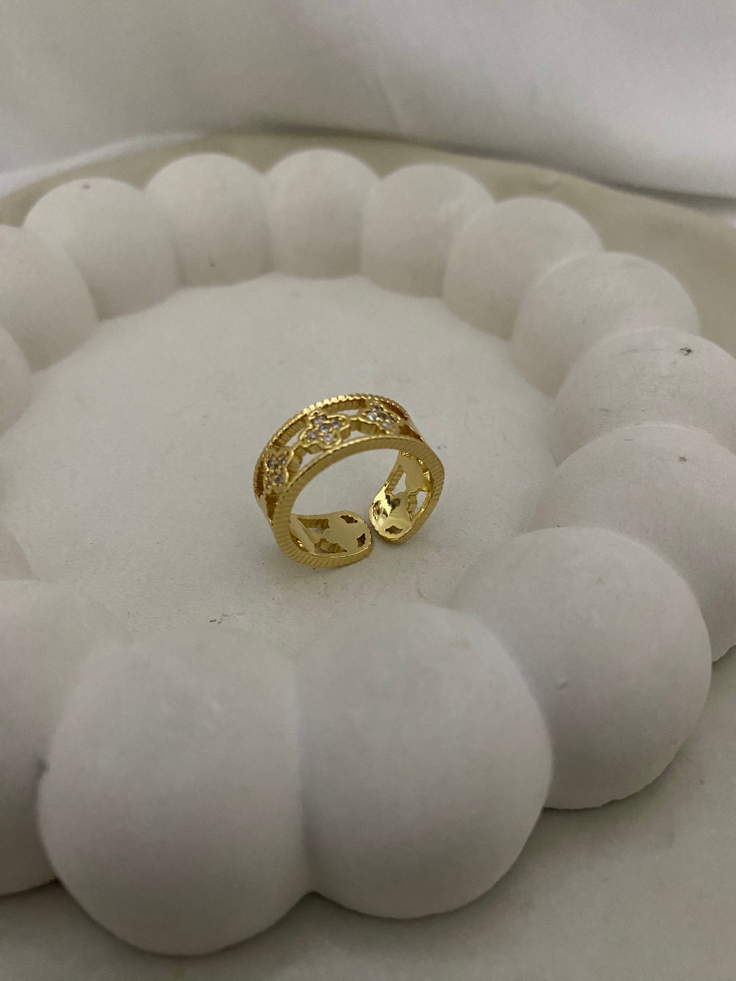 LV Studded Ring