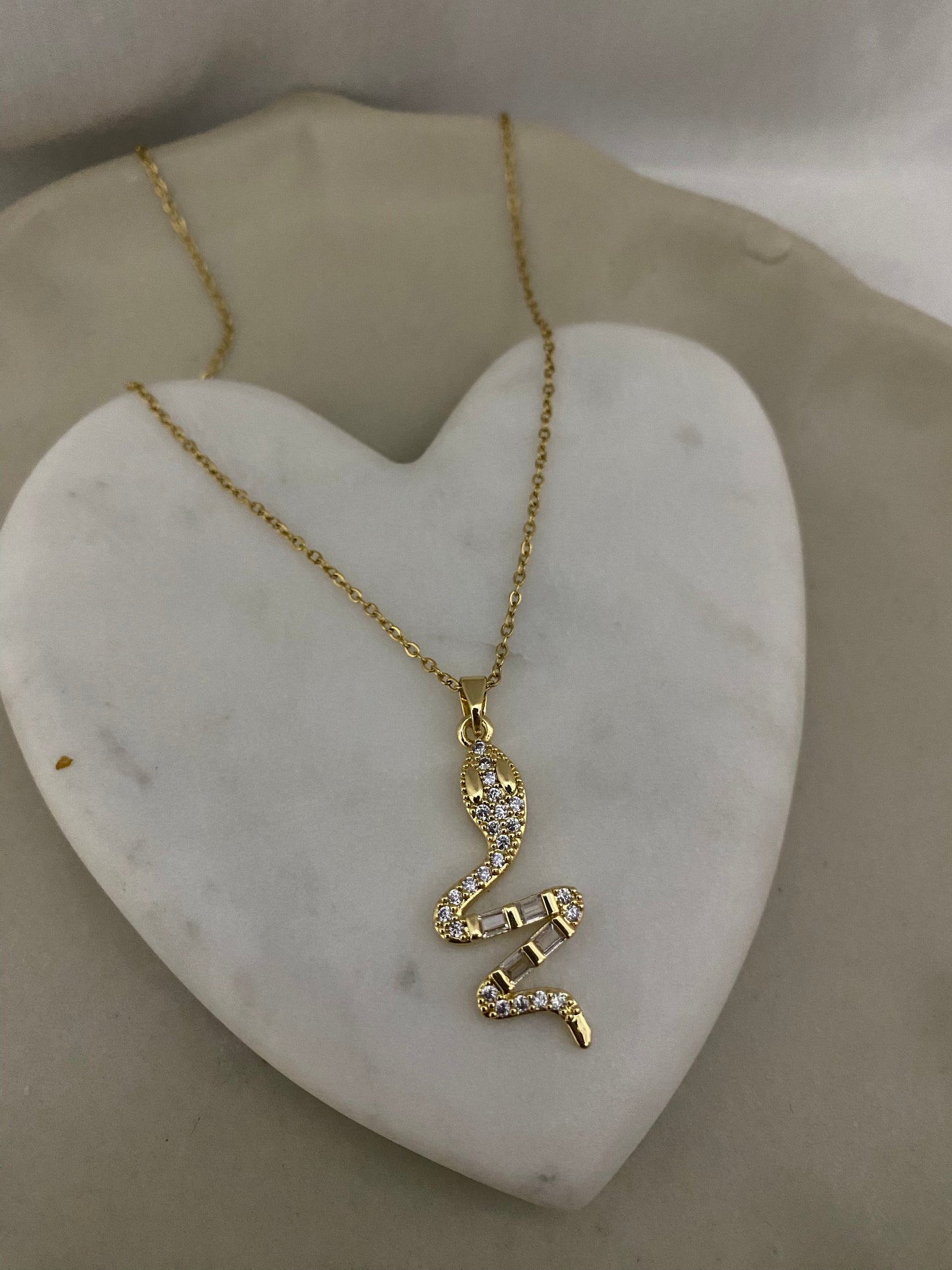 Studded Snake Chain