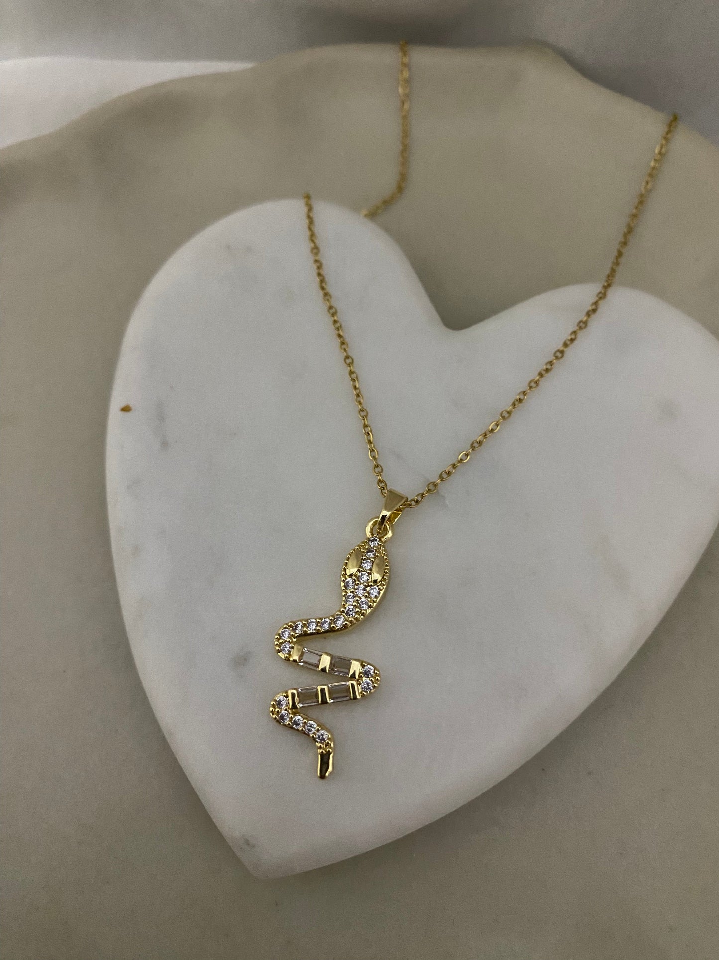 Studded Snake Chain
