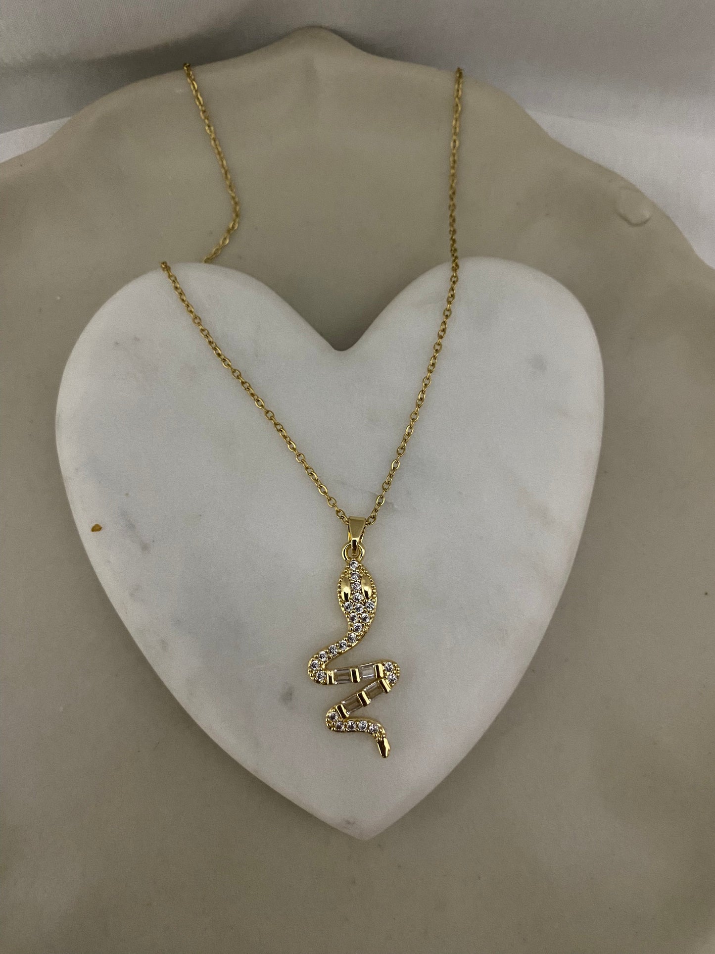Studded Snake Chain