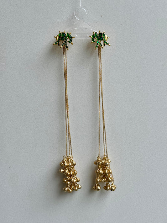 Elephant Kashmiri Earrings
