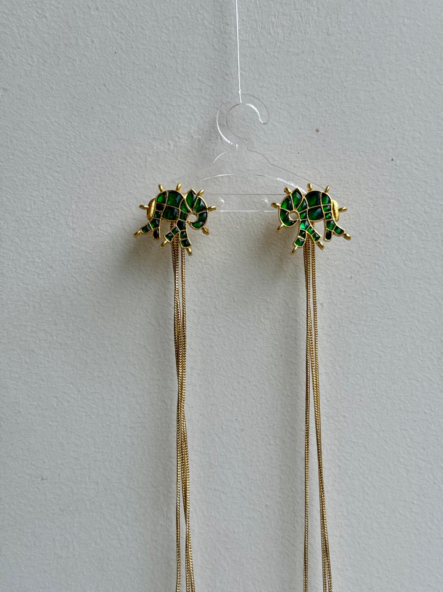 Elephant Kashmiri Earrings