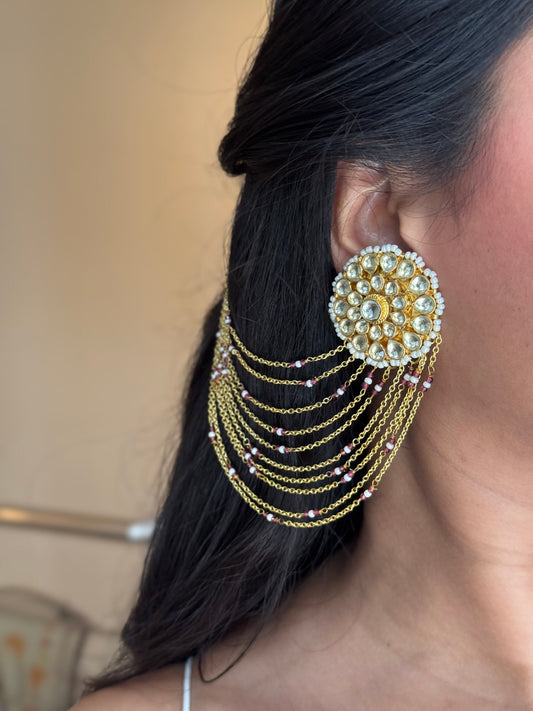 Guldasta String Earrings