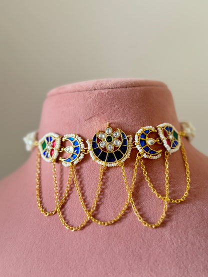 Rangeen Choker Set