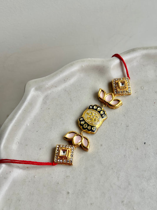 Minimal Lotus Rakhi