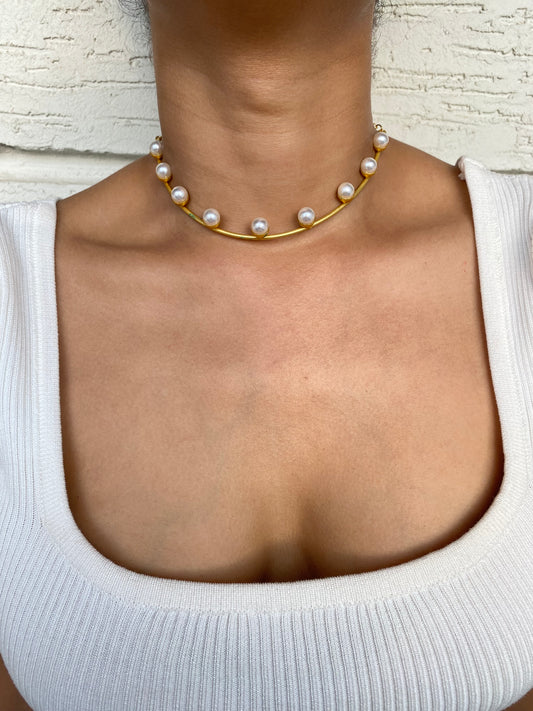 Pearl Statement Necklace