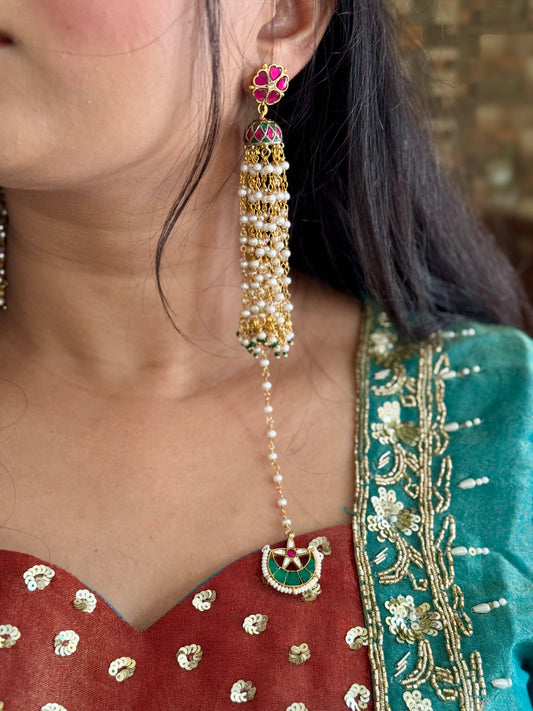 Kashmiri Floral Jhumka